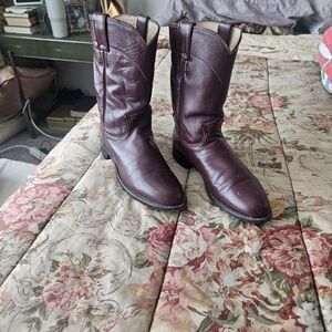 Justin Boots Women's Burgundy Western Boots
